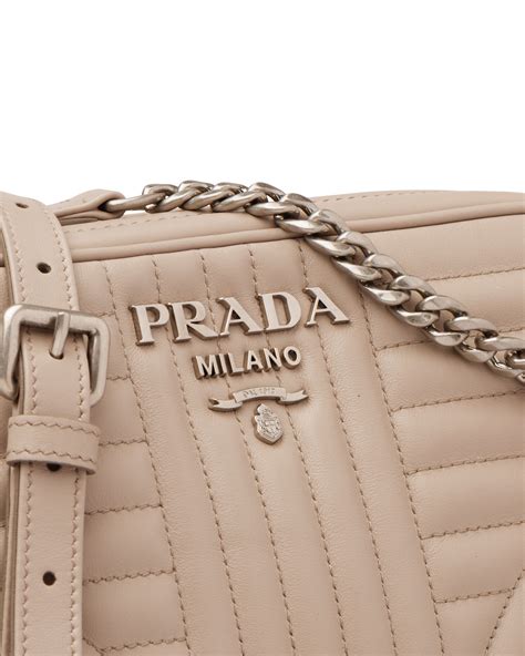 Cameo 2 Leather Prada Diagramme Bag 